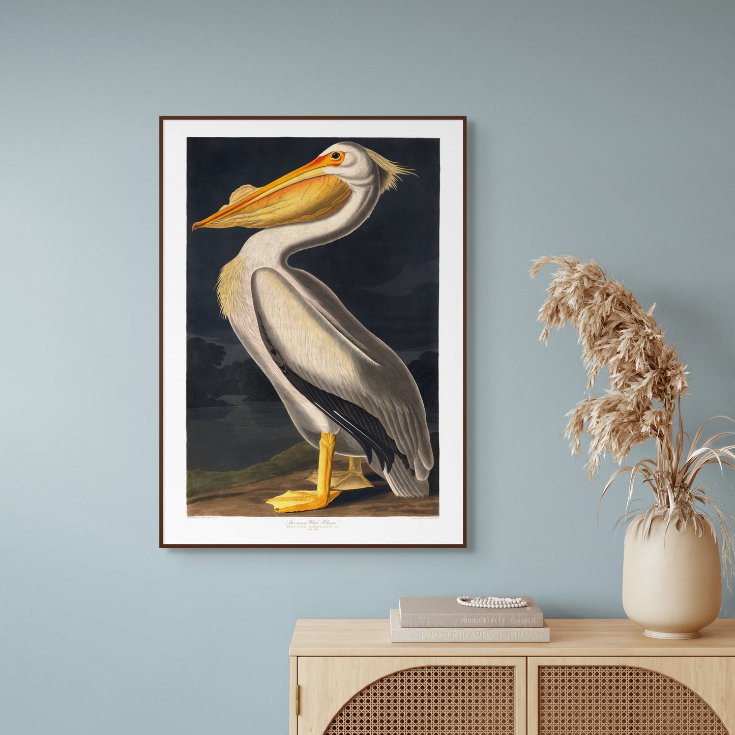 Pelikan – Vintage kunstplakat - Retrotrykk